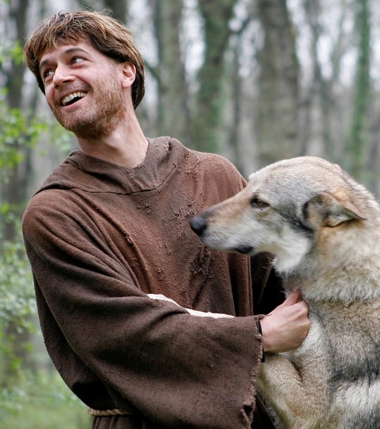 St Francis and the wolf