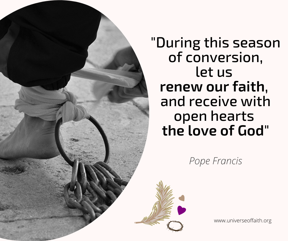 Top Pope Francis' Lent Quotes | Universe of Faith