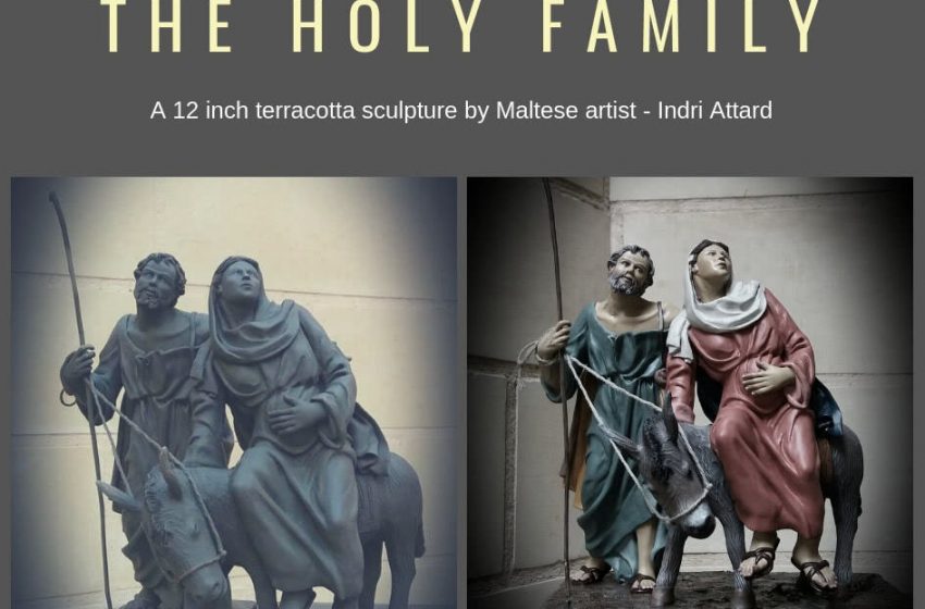 The Holy Family Sculpture By Indri Attard