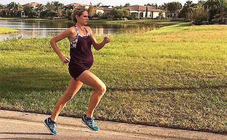 Olympian runner Sarah Brown gave birth to a girl last year after a failed IUD