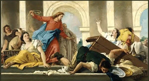 The role of money in our life. Jesus and the money changers