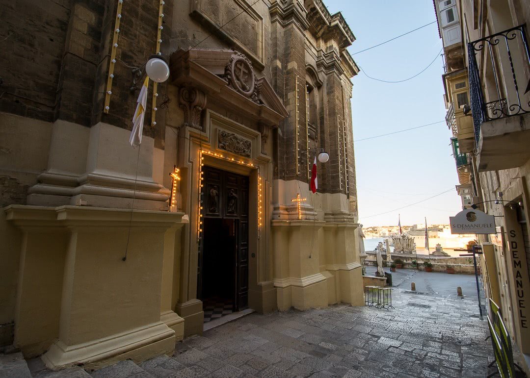 Ta' Ã„Â ieÃ…Â¼u Church, Valletta. Photo: flyingfourchette.com